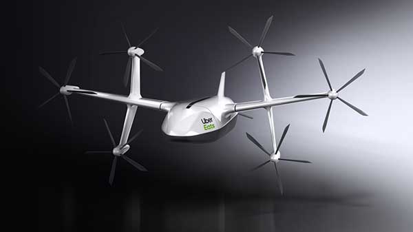 Uber unveils food-delivery drone