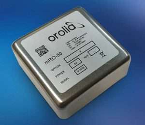 Orolia delivers its first low SWaP-C miniaturized rubidium oscillator