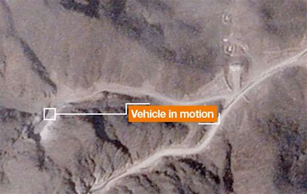 Geospatial imagery shows activity at Iranian nuclear facility