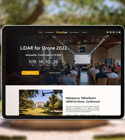 YellowScan to host Lidar for Drone 2022