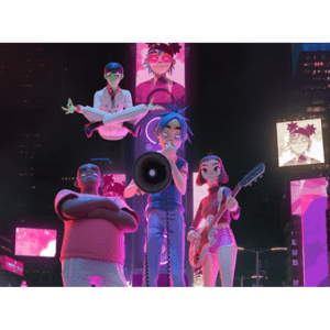 Gorillaz turn the world into a stage with augmented reality