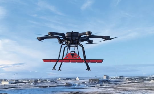 Acecore’s new hybrid drone model. (Photo: Acecore)